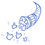 Донат на кофе автору